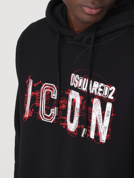  디스퀘어드2 후드 티셔츠 S79GU0113S25516 900 - DSQUARED2
