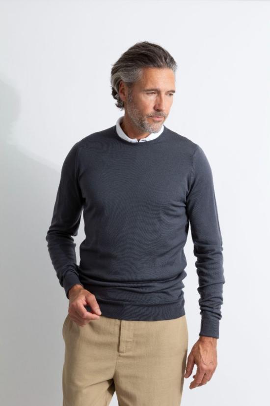  존스메들리 탑 LUNDY SLATERGREY grigio - JOHN SMEDLEY