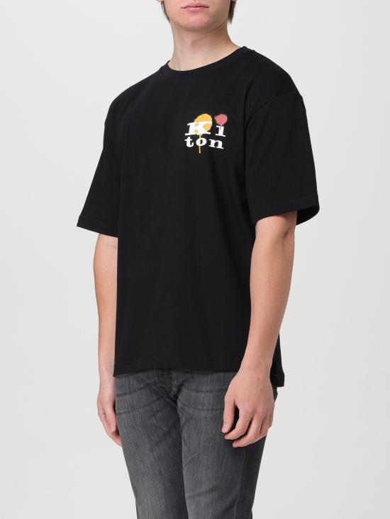  키톤 반팔 티셔츠 UMK036202000 NERO nero - KITON