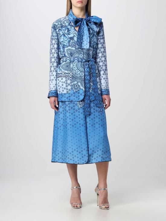  알베르타 페레티 블라우스 A02191643 1298 blu - ALBERTA FERRETTI