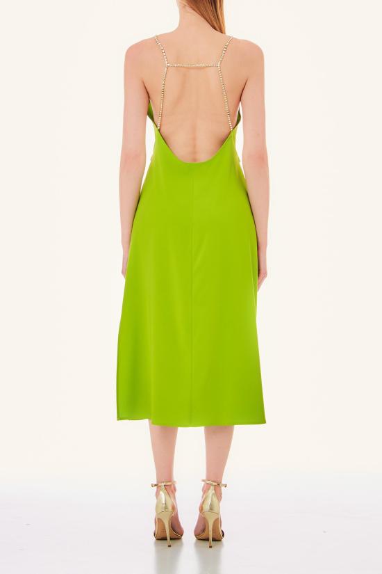  리우조 원피스 CA4183TS058 X0548 verde - LIU JO