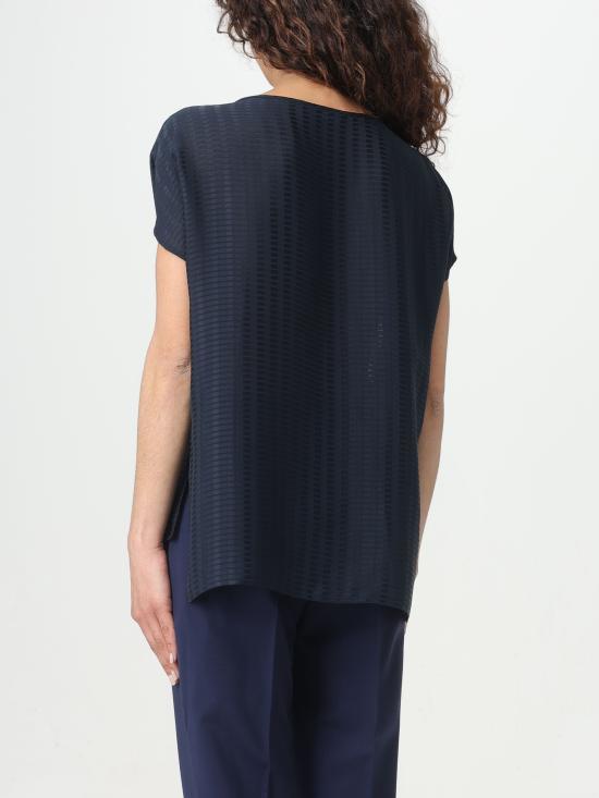  조르지오 아르마니 탑 E3NK1DF9912 927 blu - GIORGIO ARMANI