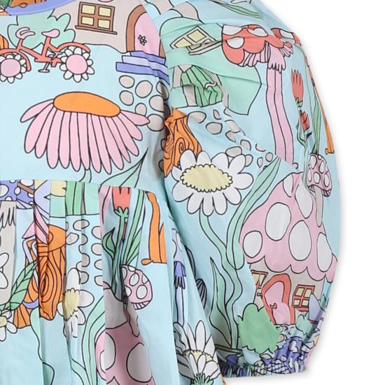 25SS [키즈] 스텔라 맥카트니 원피스 TW1A51 Z2549 754MC GREEN - STELLA MCCARTNEY