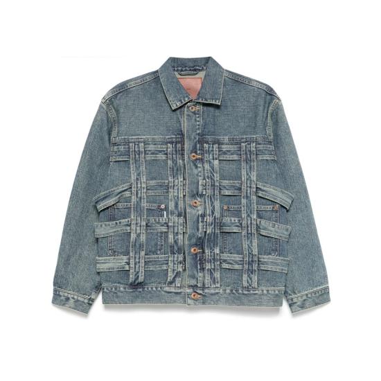 24FW 슈가힐 데님 자켓 2411300401 CAGED INDIG BLUE