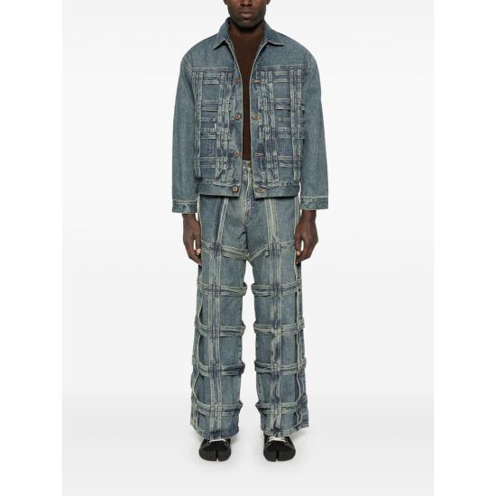 24FW 슈가힐 데님 자켓 2411300401 CAGED INDIG BLUE - SUGARHILL