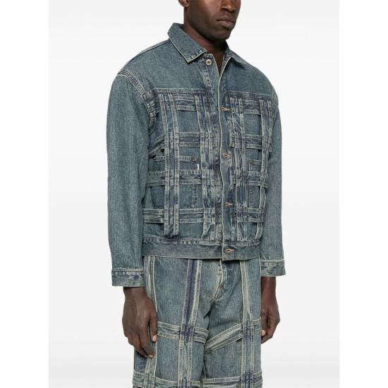 24FW 슈가힐 데님 자켓 2411300401 CAGED INDIG BLUE - SUGARHILL