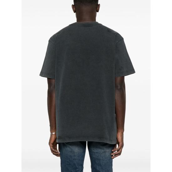 25SS 퍼플 브랜드 반팔 티셔츠 P117 HBLW BLACK - PURPLE BRAND