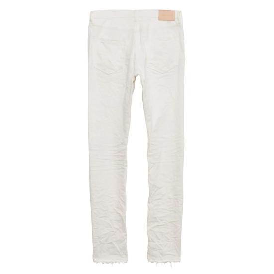 25SS 퍼플 브랜드 데님 P001 OPWH WHITE - PURPLE BRAND