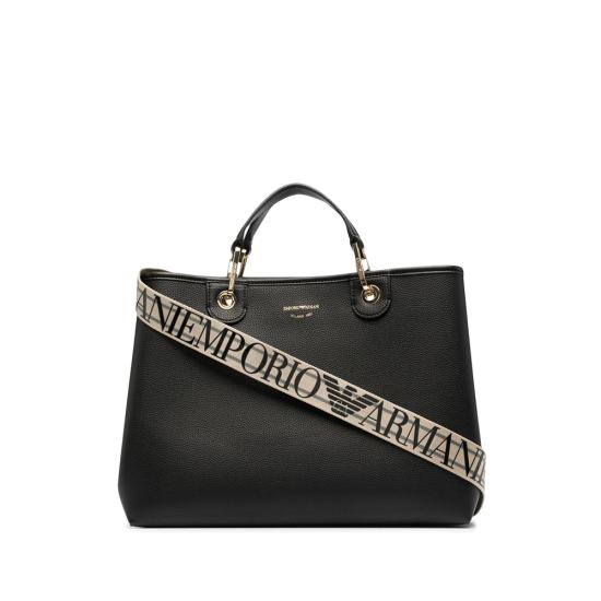 25SS 엠포리오 아르마니 토트백 YFO5B Y3D165 85218 BLACK