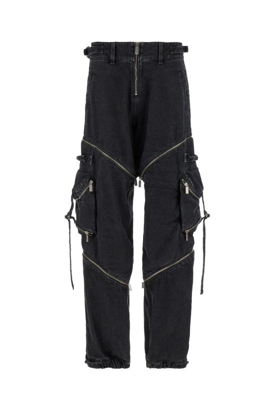  오프화이트 스트레이트 팬츠 OMCF039F23DEN001 0900