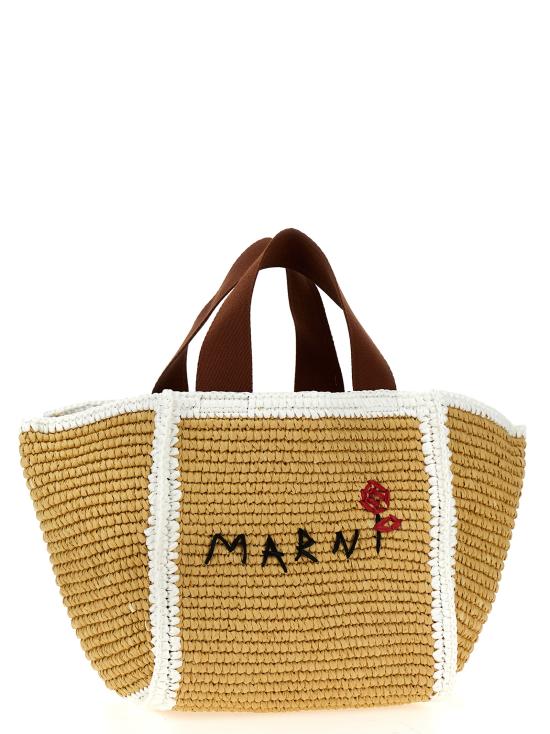 24FW 마르니 토트백 SHMP0121L0P6769ZO761 Beige - MARNI