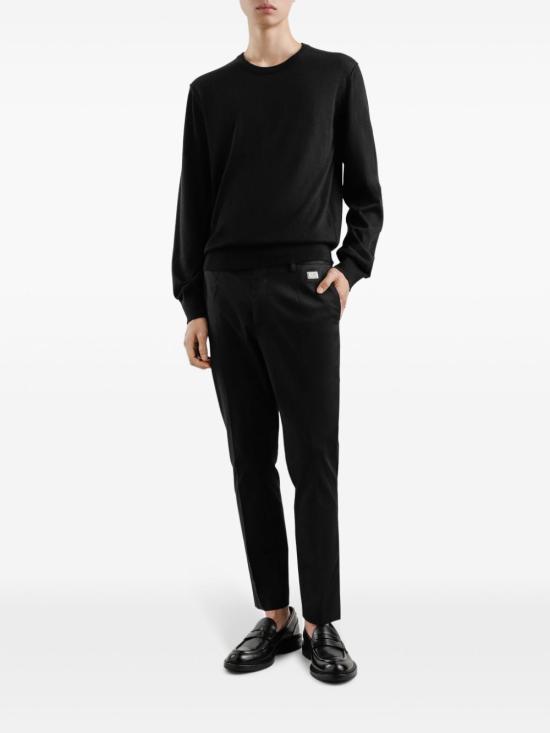 25SS 돌체앤가바나 스트레이트 팬츠 GW13ET FUFNV N0000 NERO - DOLCE & GABBANA