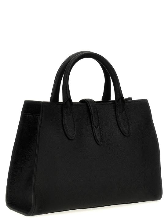  구찌 / 여성 후크 클로저 미디엄 토트백 806205AZB0G1000 Black BPG - GUCCI