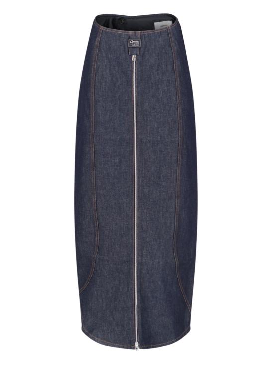 24FW 코페르니 미디 스커트 COPJ70F2011 BLU Blue