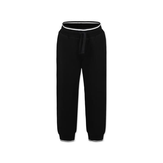 25SS [키즈] 돌체앤가바나 트레이닝/조거 팬츠 L4JPJW G7O7Q N0000 BLACK