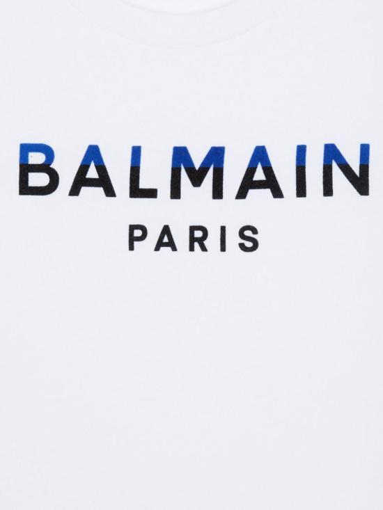  [키즈] 발망 티셔츠 BV8Q01Z1751 100C - BALMAIN