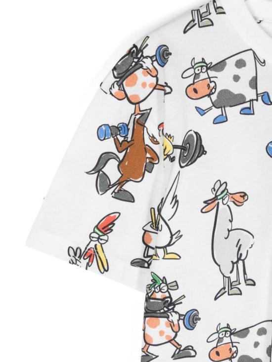 24FW [키즈] 스텔라 맥카트니 티셔츠 TV8R71Z2134 101MC - STELLA MCCARTNEY