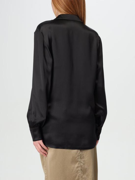 24FW 생로랑 블라우스 799745Y900R 1000 Black - SAINT LAURENT