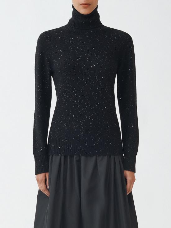 25FW 파비아나 필리피 터틀넥 MAD214F066D296 825 Black