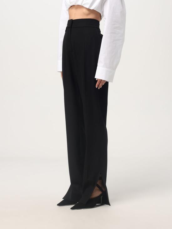 24FW 자크뮈스 스트레이트 팬츠 243PA0381333 990 Black - JACQUEMUS