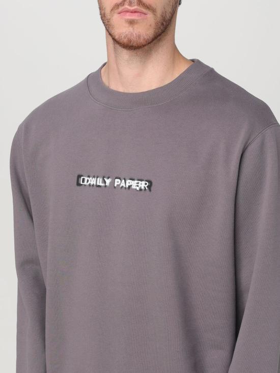 24FW 데일리 페이퍼 스웨터 2421048 Grey - DAILY PAPER