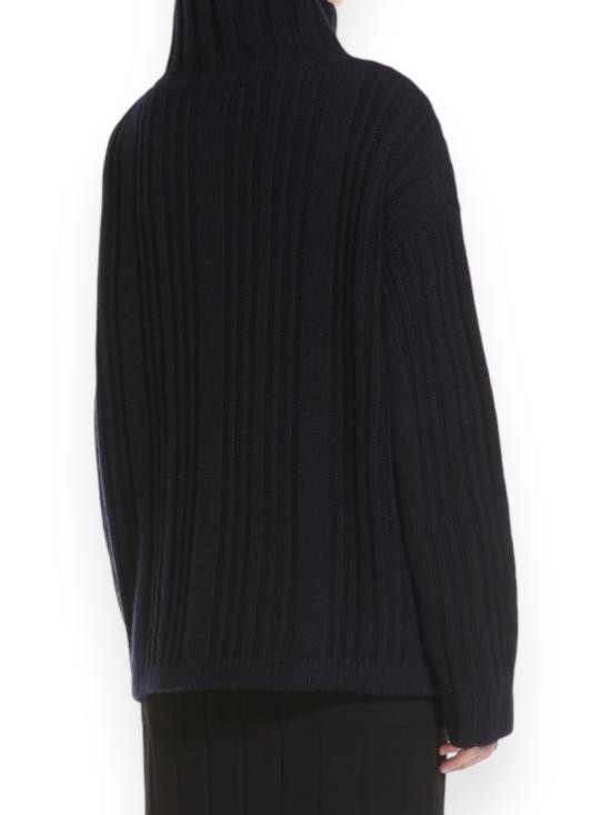 24FW 막스마라 터틀넥 2421366012600 004 blu marino - MAX MARA