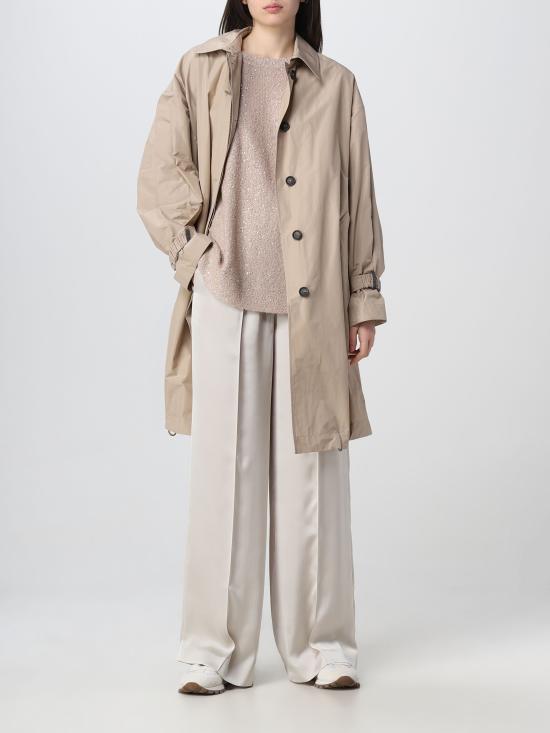 브루넬로 쿠치넬리 코트 MB5749591 C8634 nocciola - BRUNELLO CUCINELLI