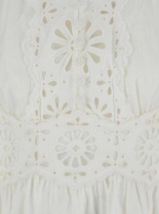 25SS 짐머만 숏 원피스 0981DRS252IVO - ZIMMERMANN