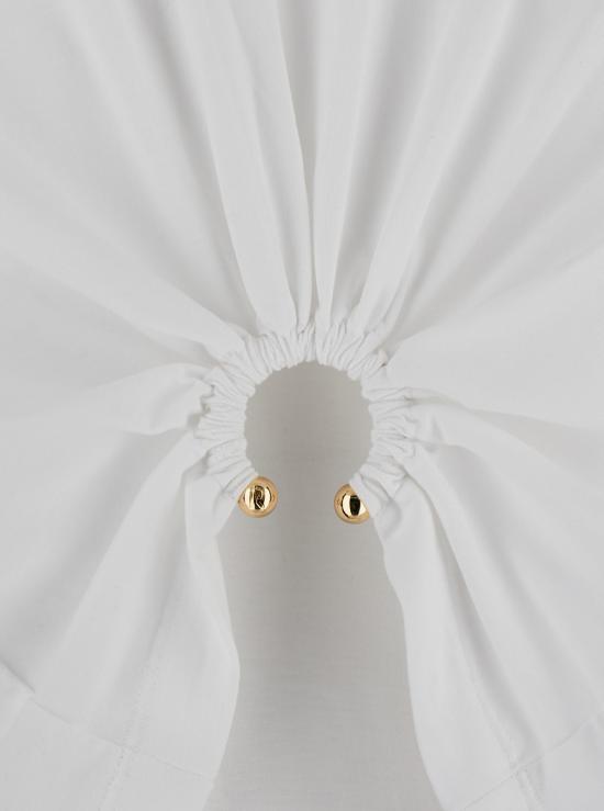 25SS 파코라반 반팔 티셔츠 23AJTO539CO0485P109 White - PACO RABANNE