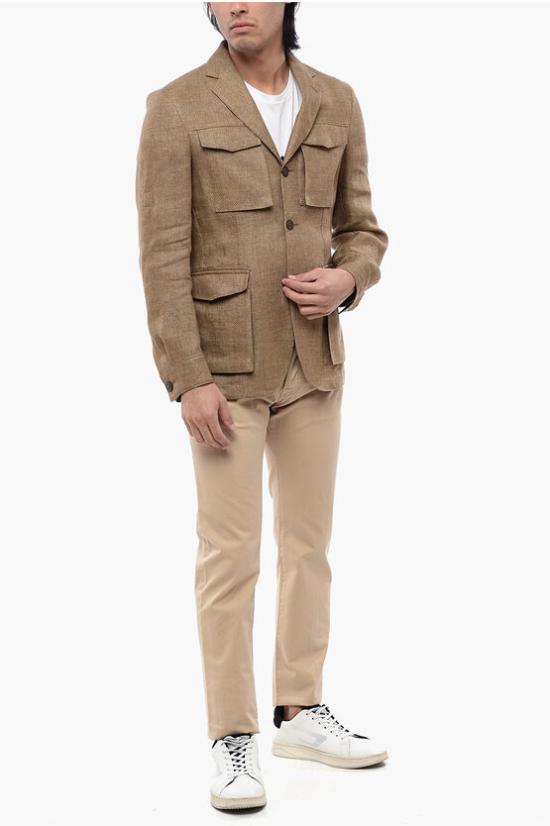  꼬르넬리아니 자켓 83X577 7286723 031 Beige - CORNELIANI