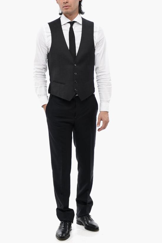  꼬르넬리아니 베스트 81CZ35 8167143 013 Anthracite - CORNELIANI
