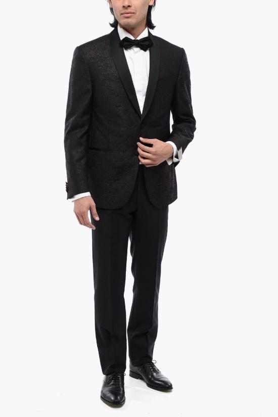  꼬르넬리아니 수트 자켓 876078 1116120 032 Black - CORNELIANI