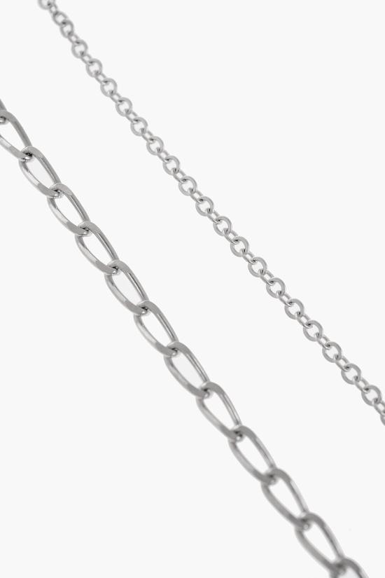  마르지엘라 목걸이/팬던트 SM2UU0015 SV0298 961 Silver - MAISON MARGIELA