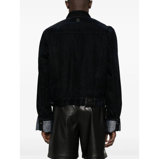 24FW 우영미 데님 자켓 W243JP23 981N BLACK - WOOYOUNGMI