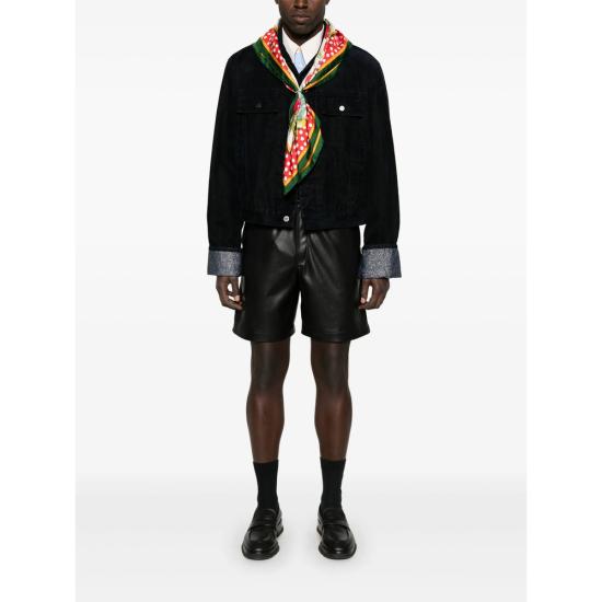 24FW 우영미 데님 자켓 W243JP23 981N BLACK - WOOYOUNGMI