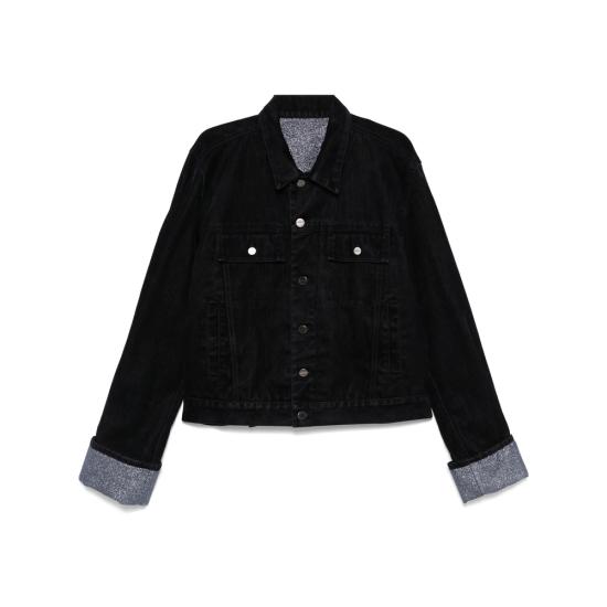 24FW 우영미 데님 자켓 W243JP23 981N BLACK