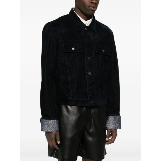 24FW 우영미 데님 자켓 W243JP23 981N BLACK - WOOYOUNGMI