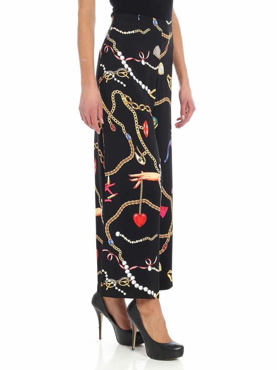  비베타 크롭 팬츠 84VP43325 Black - VIVETTA