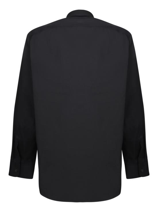 25FW 프라다 긴팔 셔츠 UCN5491XV2F0002 BLACK DOM - PRADA