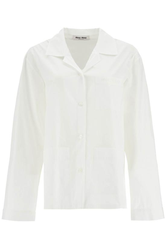 25SS 미우미우 블라우스 MK1884 15UL F0009