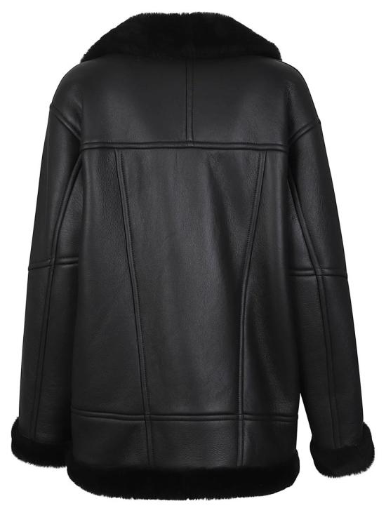 24FW 블랑샤 무톤 24149 300 Black - BLANCHA