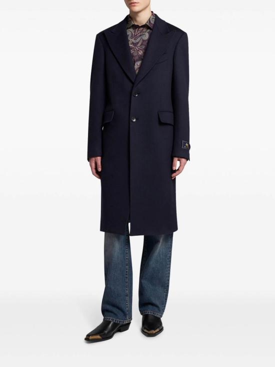  에트로 코트 MRAA001399TU2G8B3895 Blue - ETRO