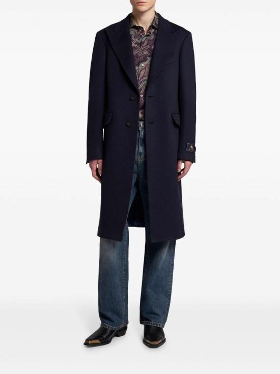  에트로 코트 MRAA001399TU2G8B3895 Blue - ETRO