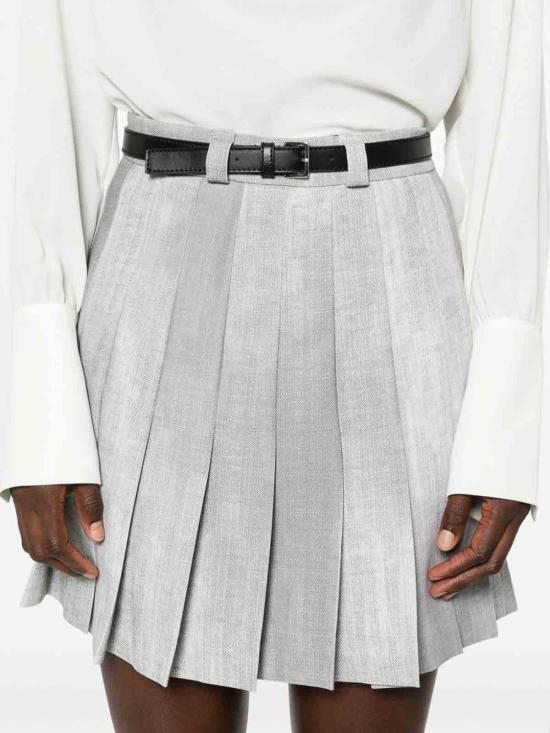  에르마노 설비노 숏 스커트 D452O336CCRQFS4508 Dark Wash - ERMANNO SCERVINO