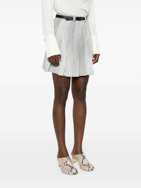  에르마노 설비노 숏 스커트 D452O336CCRQFS4508 Dark Wash - ERMANNO SCERVINO