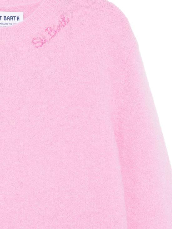 24FW [키즈] 세인트바쓰 캐시미어 니트 LYLE 00161GSTRETCH23BUBBLEPINK Pink - MC2 SAINT BARTH