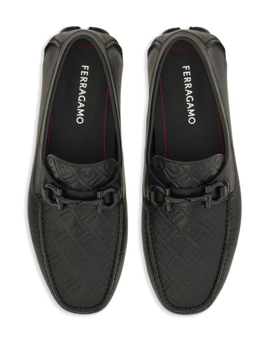 25SS 살바토레 페라가모 간치니 드라이빙 슈즈 02C398 0779172 NERO - SALVATORE FERRAGAMO