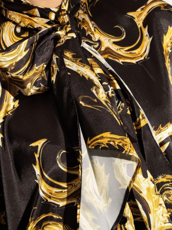 24FW 베르사체 셔츠 77HAL200 NS520G89 Black - VERSACE