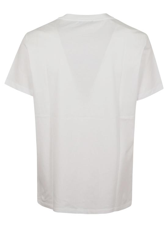 25SS 발망 반팔 티셔츠 EH1EF000BC91 0FA BLANC - BALMAIN