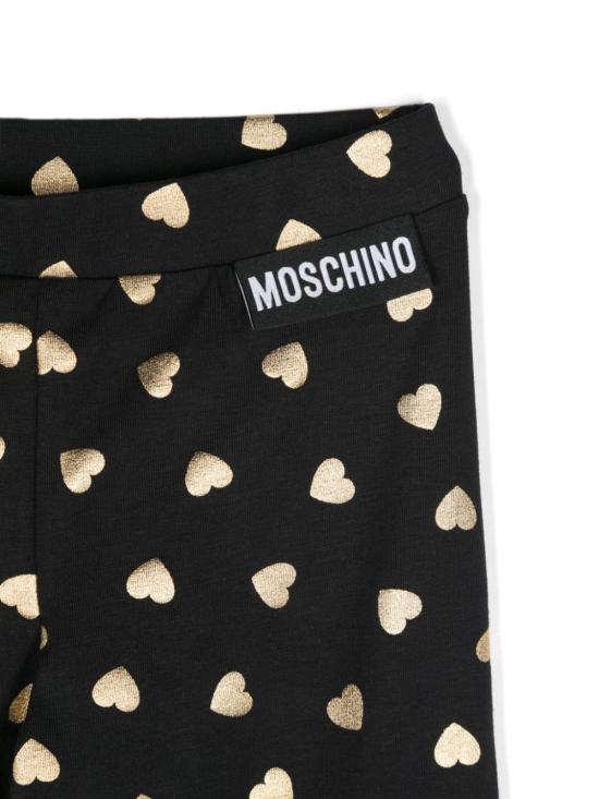 24FW [주니어] 모스키노 레깅스 HDP066 LBB3E86106 Black - MOSCHINO